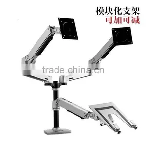 Top Quality Chinese Manufacturer Laptop Arm PC Stand Office Used thumbnail-1