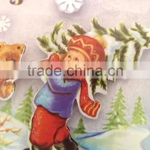 Lovely Hot Sale 3D Decoupage Stickers, Craft Gift Sticker for Decoration thumbnail-3