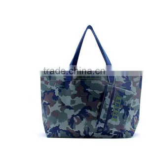 Fashion Camouflage 300D Polyester Shopping Tote Bag,Eroupe Style Women Camouflage Handbag thumbnail-2