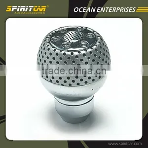 Aluminium Gear Shift Knob With PVC Leather Covered thumbnail-1