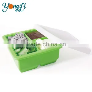 Flexible Freezer Tray Stackable Food Containers With Lids thumbnail-1