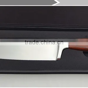 8 Inch Stainless Steel Chef Knife, Professional Kitchen Cutlery, Triple Riveted thumbnail-4