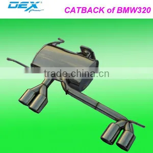 Muffler Exhaust System Tuning Racing Stainless Steel 304 Catback for BMW 320 thumbnail-1