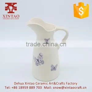 Stockable Glazed Mugs and Butterflies Ceramic Travel Coffee Mug 17oz thumbnail-4