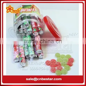 Hot Sale Jar Packing Fruity Flavor Gummy Candy thumbnail-1