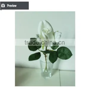 Real Touch Artificial Flower for Christmas Ornament Rose Flower thumbnail-3