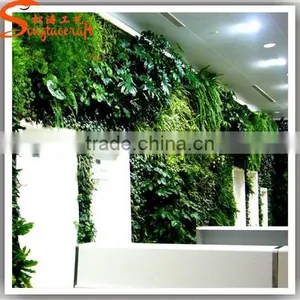 Wholesale Manufacturers Artificial Plant Wall Fake Plastic Vertical Green Wall System thumbnail-3