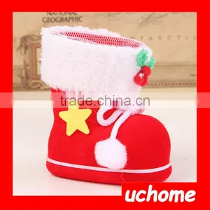UCHOME Christmas Decoration Shoes Santa Claus Shoes For Candy Pens thumbnail-2