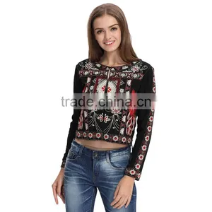 Latest Fashion Jackets Custom Embroidery Satin Designs thumbnail-2