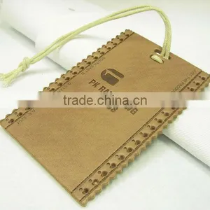 2017 China High Quality Garment Kraft Paper Hang Tags Swing Tags thumbnail-2