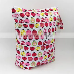 Animal Printed Multipurpose Custom Made Diaper Bags Reusable Nappy Cloth Wetbags thumbnail-2