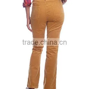 Liz Claiborne Sloane Cotton Straight Leg Boot-Cut Corduroy Pants (Garment Stock Lots / Apparel Stock / Stocklots Sri Lanka) thumbnail-3