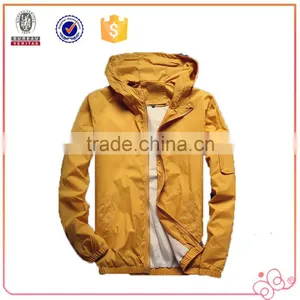 Hot Selling Simple Style Solid High Quality Nylon Men Jacket Sports Thin Jogging Coat Custom Logo Zipper Up thumbnail-1