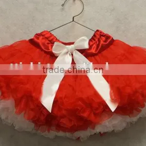 Christmas Baby Party TuTu Skirts Girls Puffy Tulle Pettiskirts thumbnail-4