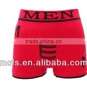 Comfortable and High Quality Red Boxers Man Underwear thumbnail-1