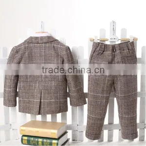 New Style Fashion Wholesaler Factory Price 3-pieces Boy Suit thumbnail-3