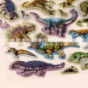 Children Carton Bubble Sticker Animal Shapes Sticker Kids Education Toys DIY Sticker Enviroment Non-poison thumbnail-3