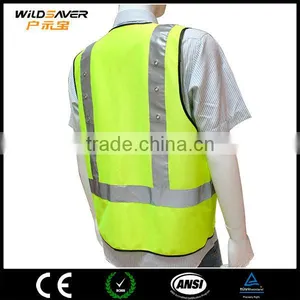 LED High Visible Workwear Vest Reflective and Lighting thumbnail-4