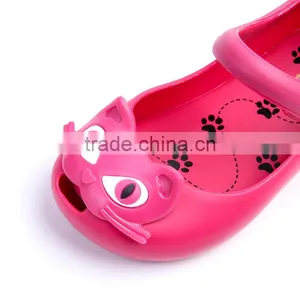 Hook and Loop Closure Mini Melissa Shoes, New Cat Design Mini Melissa thumbnail-5