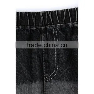 100% Cotton Ripped Frayed Design Contrast Color Fancy Kids Jeans Leisure Latest Boys Ripped Fashion Jeans thumbnail-6