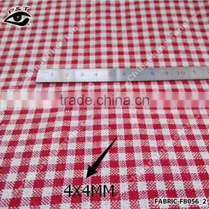 New Fabric Scottish Check Pattern Fabric Pure 100% Cotton Fabric thumbnail-3