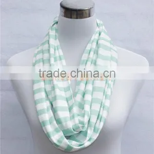 STOCKS Hot in USA Canada Inventory Chevron Greek Key Quatrefoil Infinity Scarf Cotton Jersey Scarf Hijab Delivery Within 3 Days thumbnail-1