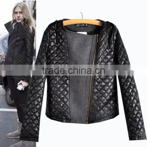 2014 New Winter Coat Warm Jacket Diamond Lattice Cotton Quilted Cotton Big Yards Free Shipping thumbnail-1