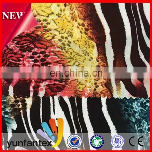 2016 the Latest 100% Rayon Flower Printed Fabric for Woman Dress thumbnail-4