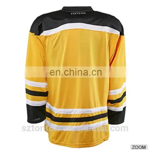 Custom Wholesale Sublimation Blank Ice Hockey Jerseys thumbnail-4