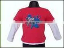 Red & White Color T-Shirt thumbnail-1