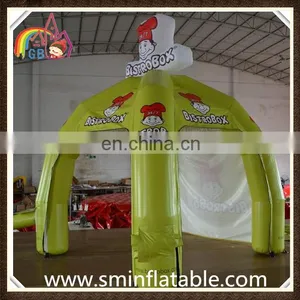 Portable Led Inflatable Snack Tent. Food Booth ,retail Green Kiosks for Advertising /exhibition thumbnail-1