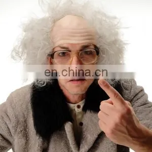 Bald Wig for Old Men,Einstein Wigs MW-003 thumbnail-5