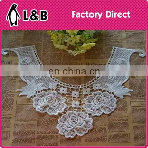 2017 Wholesale Polyester Lace Collar Crochet Lace Collar Hot Sell thumbnail-1