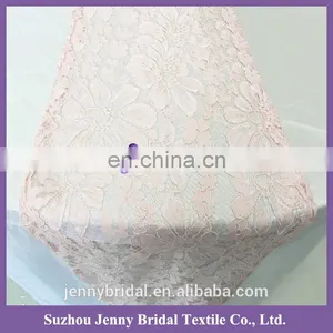 TL044 Light Pink Wedding Table Runners Embroidered Table Runner Wedding Table Decoration thumbnail-3
