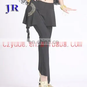 Practice Plus Size Belly Dance Skirt Pants for Women K-4019# thumbnail-1