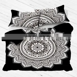 Queen Size Indian Traditional Bohemian Bedding Mandala Duvet thumbnail-5