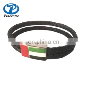 Custom Metal 2017 UAE National Day Country Flag Bracelet thumbnail-1