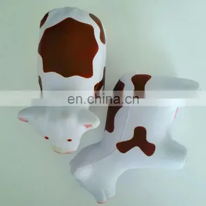 Hot Sale High Quality PU Stress Ball Cow Shape/PU Funny Cow Toy/customed PU Promotional Gift Cow thumbnail-6