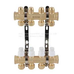 High Quality Forged Brass Underfloor Heating Water Mainfold thumbnail-1
