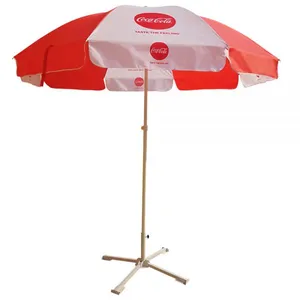Custom Beach Umbrella With Logo Prints thumbnail-1