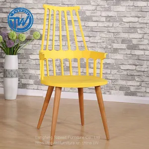 DC-6045 Topwell Hot Sale PP Plastic Chair Leisure Chair Dining Chair thumbnail-4