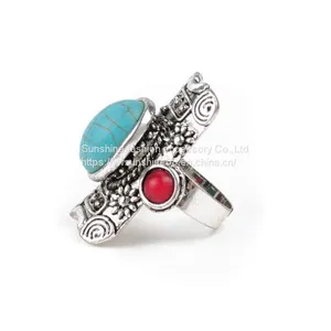 Rhinestone R06-9034 Resin Rings Rhinestone Ring Set thumbnail-1