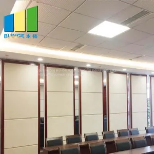 Acoustic Sliding Track Restaurant Movable Wall Partitions thumbnail-3