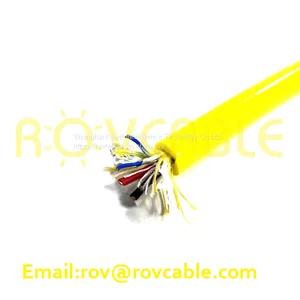 3 Power Wire With Cat6 Cable Underwater Floating Cable Neutrally Buoyant Tether thumbnail-3