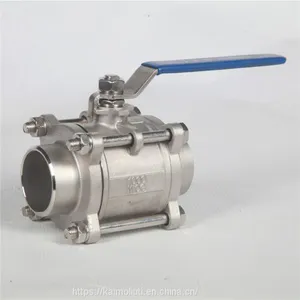 Two Pieces Stainless Steel Welding Ball Valve thumbnail-5