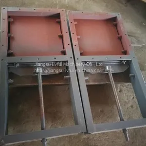 Pneumatic Chute Gate Valve Gas Delivery Gate Valve Chute Retaining Gate Valve Support Customization thumbnail-4