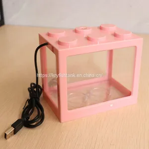 Home Decoration Mini Fish Tank Aquaruim Wholesale thumbnail-3