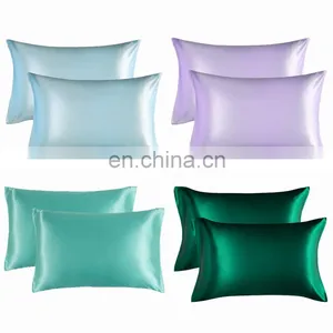 Eco Friendly Machine Washable Sensitivities 100% Polyester Pilling Pillowcase For Adults thumbnail-7