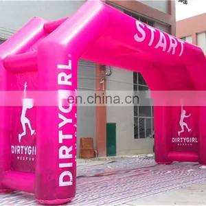 Best Design Start Finish Inflatable Double Legs Free Standing Sponsorship Arch Gantry For Advertising or Marathon Race thumbnail-2
