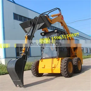 Utility High Quality Cheap Skid Steer Loader With Bucket thumbnail-2
